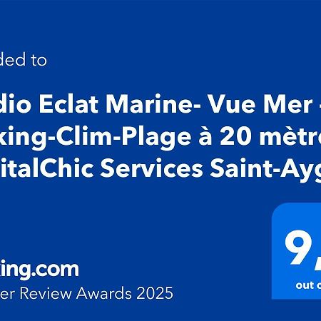 Studio Eclat Marine 3 Etoiles - Vue Mer - Parking-Clim-Plage A 20 Metres - Capitalchic Services Saint-Aygulf Fréjus Exteriör bild
