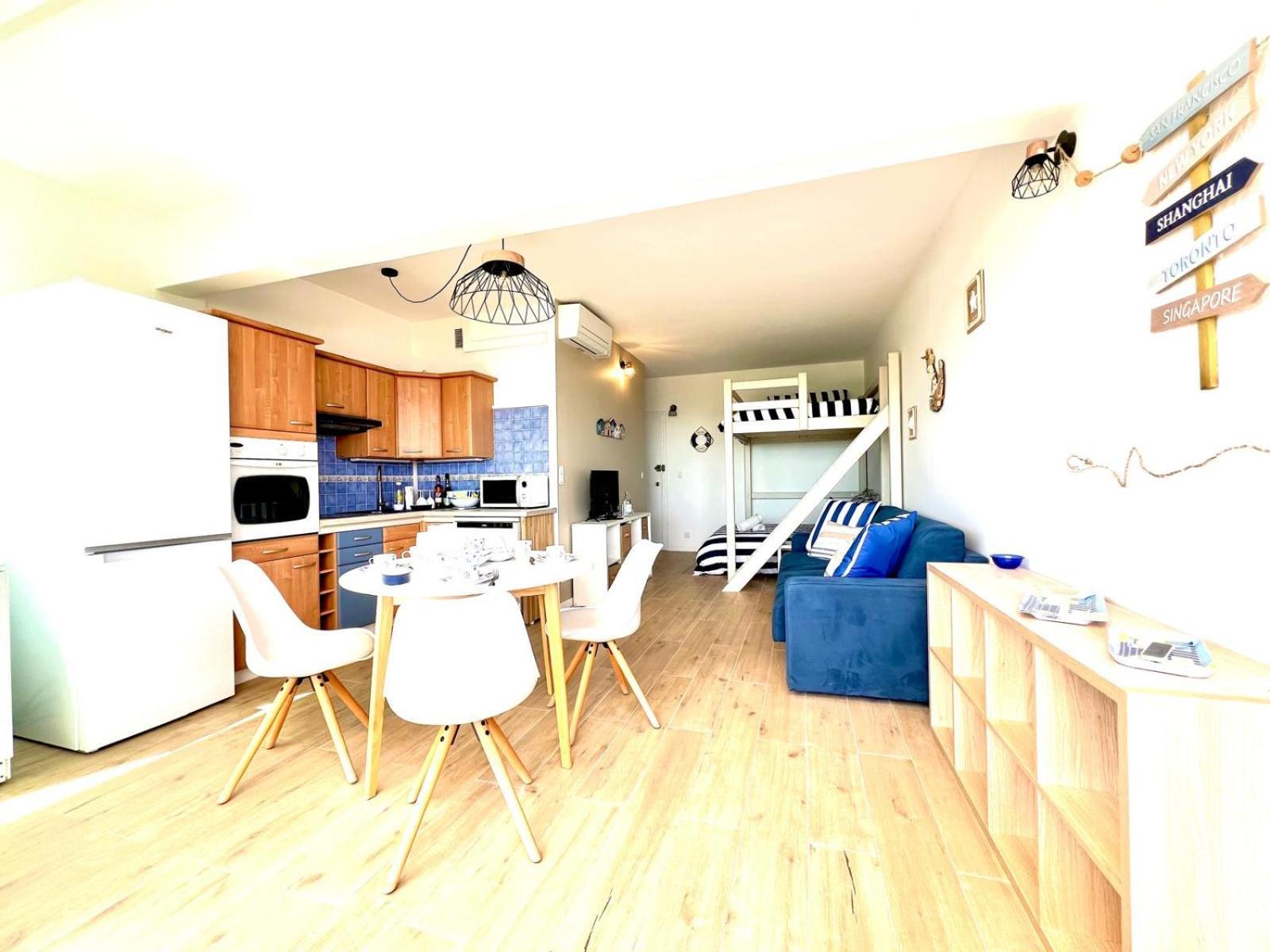 Studio Eclat Marine 3 Etoiles - Vue Mer - Parking-Clim-Plage A 20 Metres - Capitalchic Services Saint-Aygulf Fréjus Exteriör bild