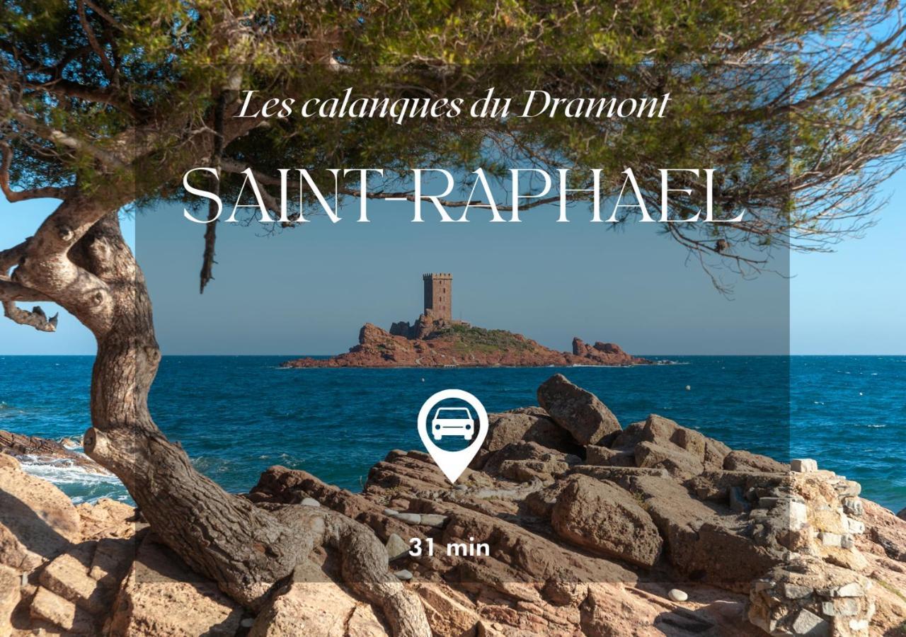 Studio Eclat Marine 3 Etoiles - Vue Mer - Parking-Clim-Plage A 20 Metres - Capitalchic Services Saint-Aygulf Fréjus Exteriör bild