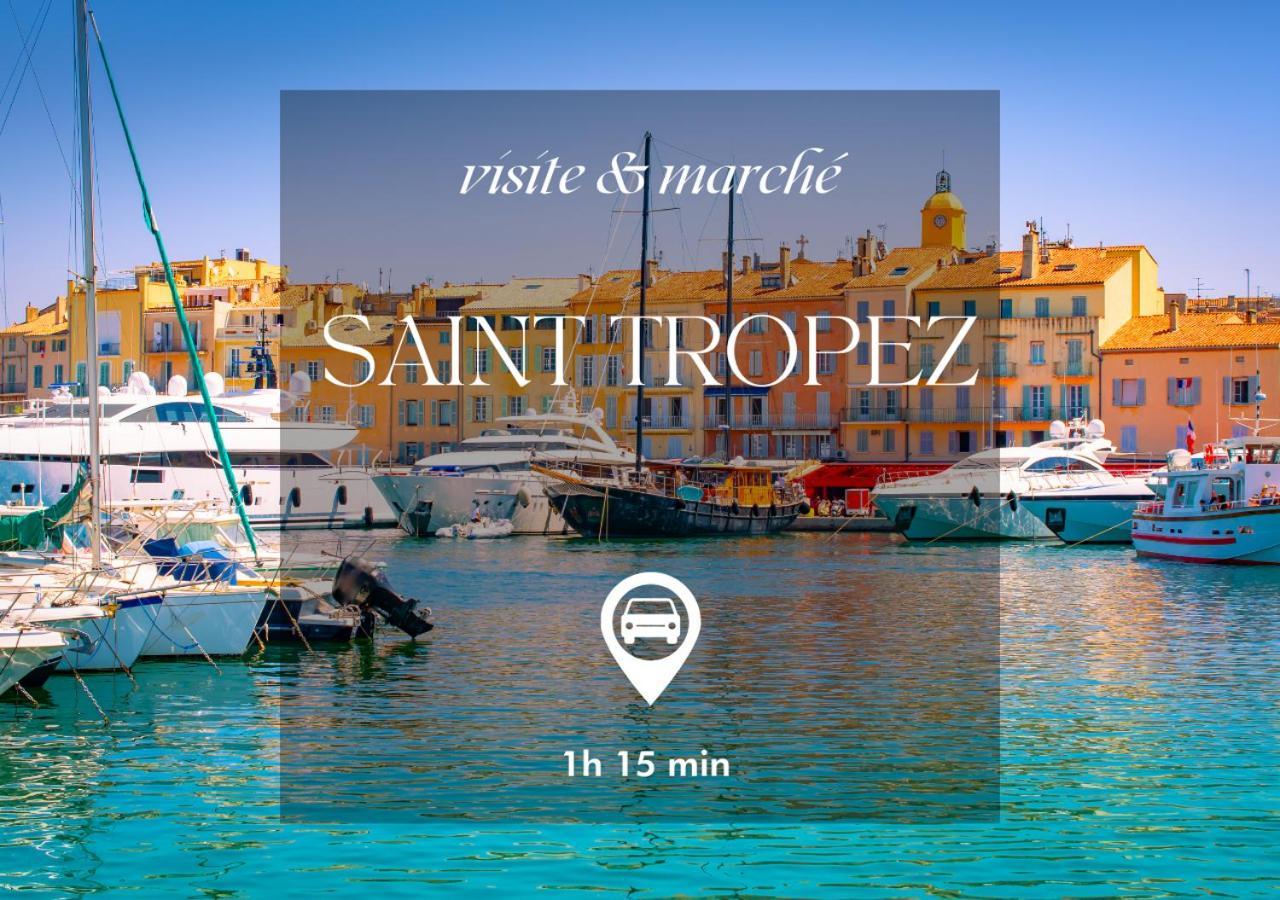 Studio Eclat Marine 3 Etoiles - Vue Mer - Parking-Clim-Plage A 20 Metres - Capitalchic Services Saint-Aygulf Fréjus Exteriör bild