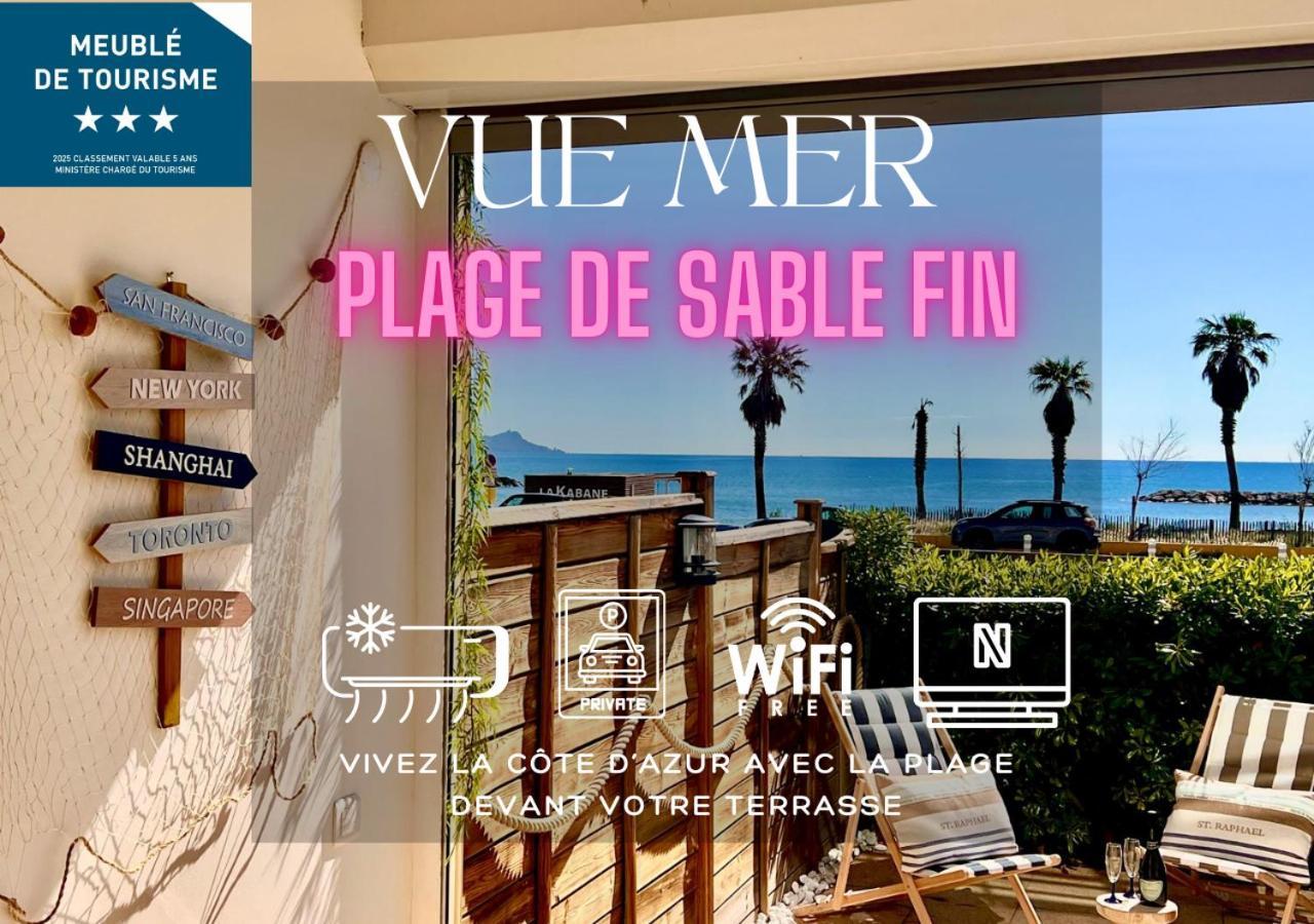 Studio Eclat Marine 3 Etoiles - Vue Mer - Parking-Clim-Plage A 20 Metres - Capitalchic Services Saint-Aygulf Fréjus Exteriör bild